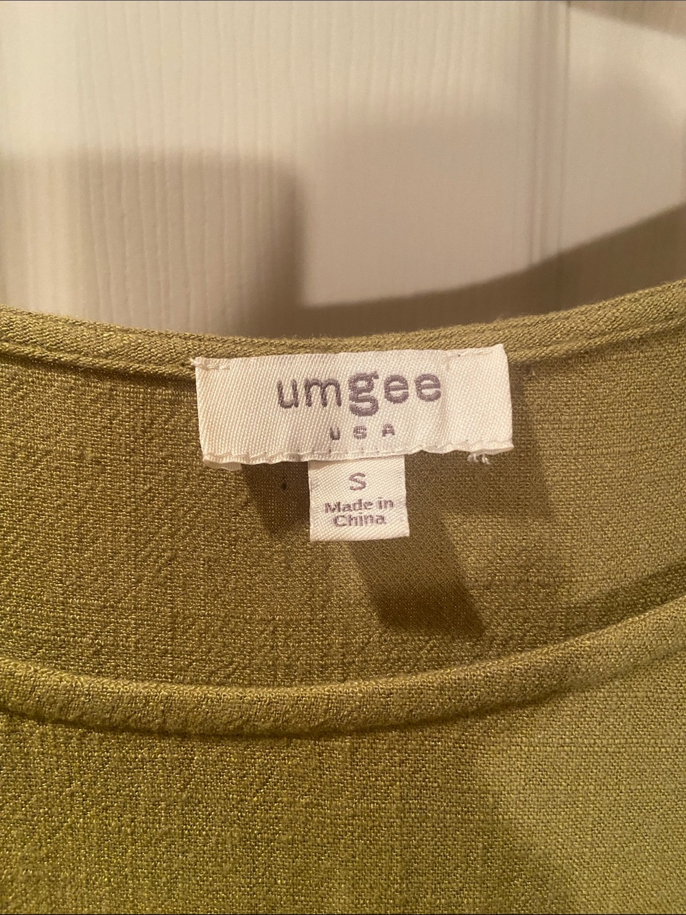 Umgee- Women’s Olive casual dress with pockets. - Picture 2 of 8